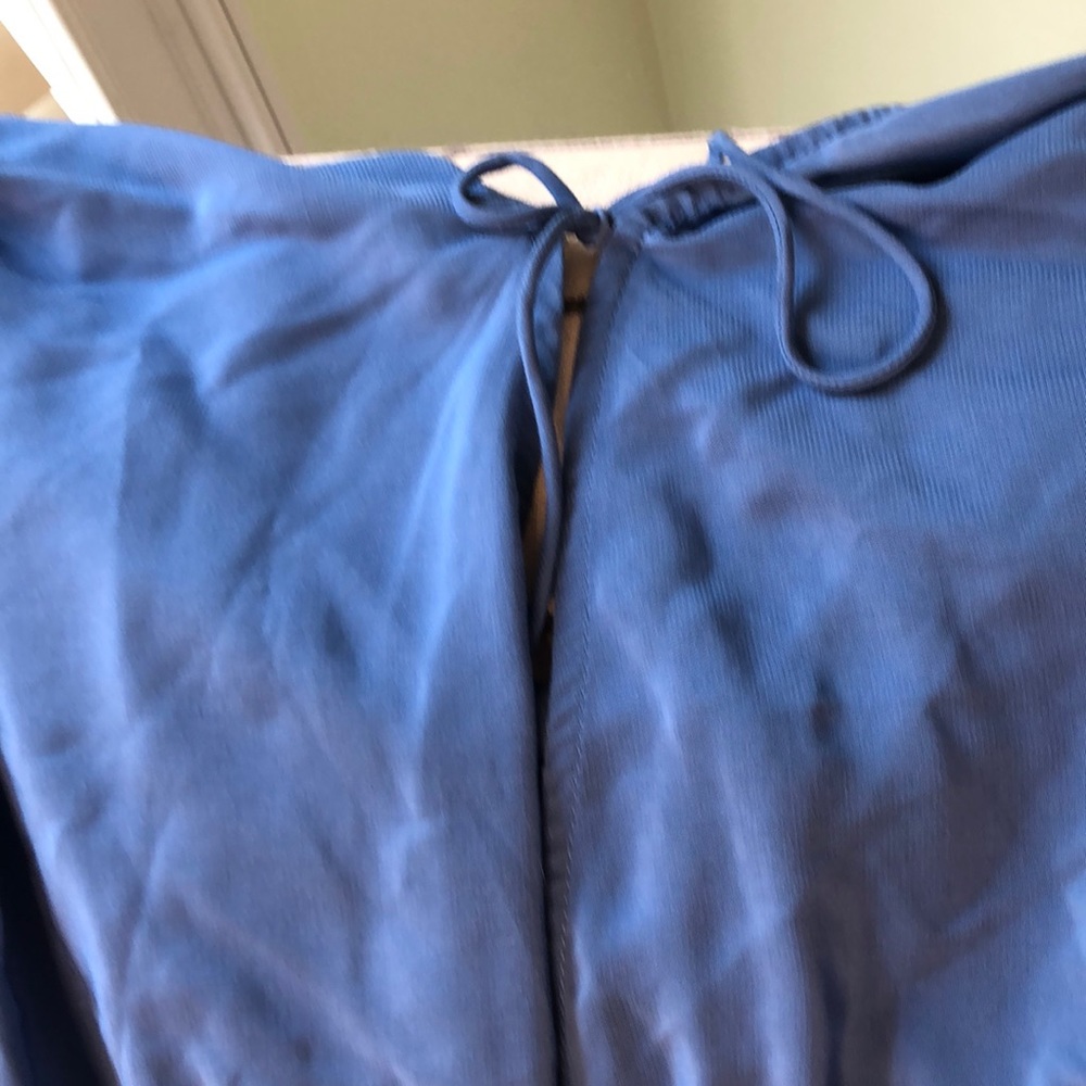 Size small summer blue dress - Picture 3 of 3